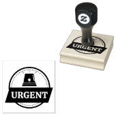 DRINGEND 	RUBBERSTEMPEL (Gestempeld)
