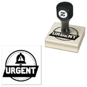 DRINGEND 	RUBBERSTEMPEL (Gestempeld)