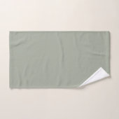 Dringend staal Solid Color Bad Handdoek (Handdoek)