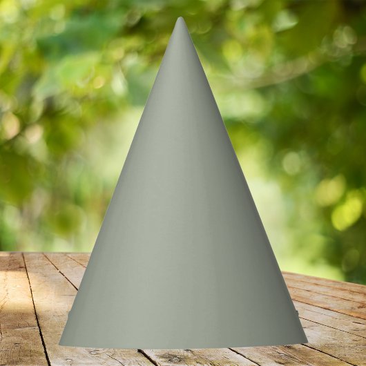 Dringend staal Solid Color Feesthoedjes