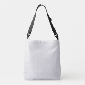 Dringend Storm, sneeuwverschuiving, Dagerroze taal Crossbody Tas (Achterkant)