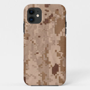 Dringende digitale militaire camouflage iPhone 11 hoesje
