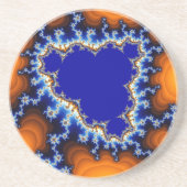 Dringende oase uit Abstract ruimte Zandsteen Onderzetter (Voorkant)