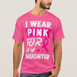 Dringende T - shirts tegen borstkanker die ik roze