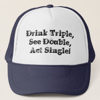 Drink3See2Act1 Trucker Pet