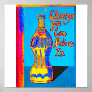 Drink aan Verandering Poster