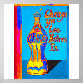 Drink aan Verandering Poster