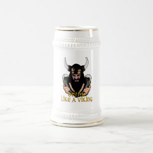 Drink als een Viking-Mok Bierpul