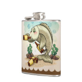 Drink als een vis heupfles (Links)