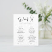 Drink Als | VRIJGEZELLENFEEST (Staand voorkant)