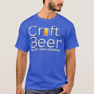 DRINK AMBACHTSBIER OMDAT IK NORMEN HEB T-SHIRT