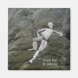 Drink baai bij Salt Pond, St.John, Maagdeneilanden Magneet