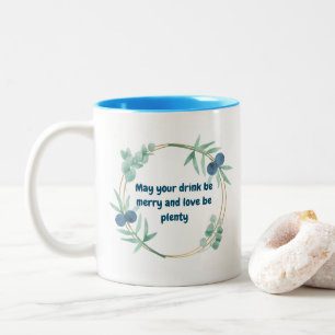 DRINK BE MERRY, VERLIES VAN PLENTEIT TWEEKLEURIGE KOFFIEMOK