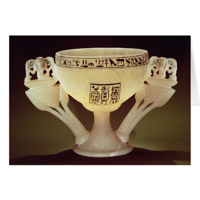 Drink beker in de vorm van een half-geopend (Voorkant Horizontaal)