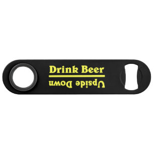 Drink Bier ondersteboven Speed Flessenopener