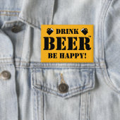 Drink bier, wees blij! Button (Insitu)