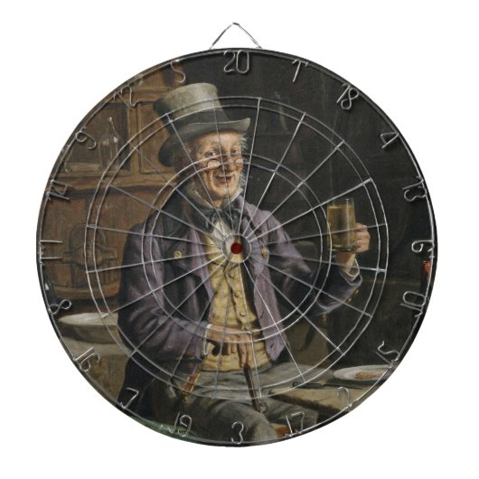 Drink bietenverf dartbord (Voorkant)