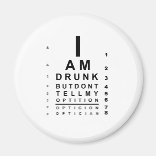 Drink blurry magneet (Voorkant)