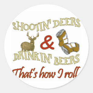 Drink braadbreker ronde sticker