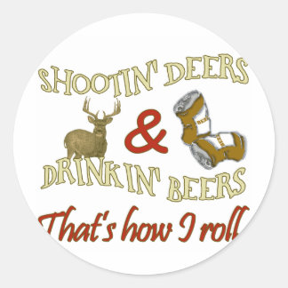 Drink braadbreker ronde sticker