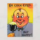  Drink Briefkaart met cocaïne (Voorkant)