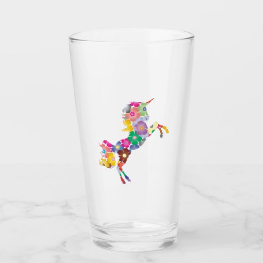Drink bril — Unicorn Glas (Voorkant)