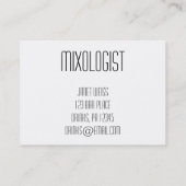 Drink bril visitekaartje (Achterkant)