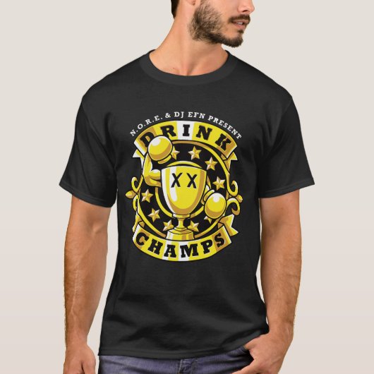 Drink Champs Classic Logo T-shirt (Voorkant)