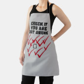 Drink cheque schort (Insitu)