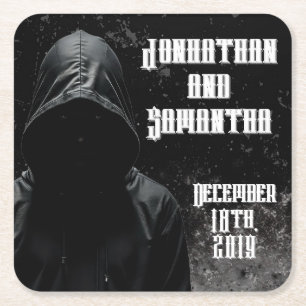 Drink Coasters Haunting Adeline Zade Meadows Zaddy Vierkante Kartonnen Onderzetter