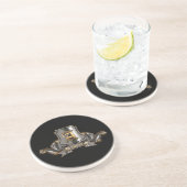 Drink Coasters (zandsteen) Zandsteen Onderzetter (Zijkant)