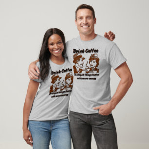 Drink Coffee Baseball T-shirt