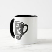 Drink Coffee Mok (Voorkant links)