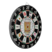 Drink Dart Board Game 5 Dartbord (Voorkant Links)