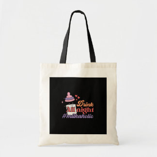 Drink de hele nacht tote bag