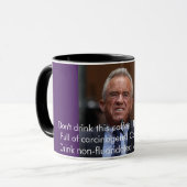 Drink deze koffie niet! mok (Voorkant links)
