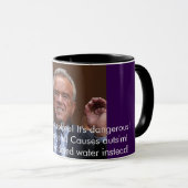 Drink deze koffie niet! mok (Voorkant rechts)