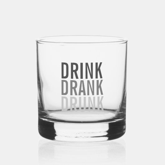 drink Drink Drink | Financiering Whisky Glas (Voorkant)