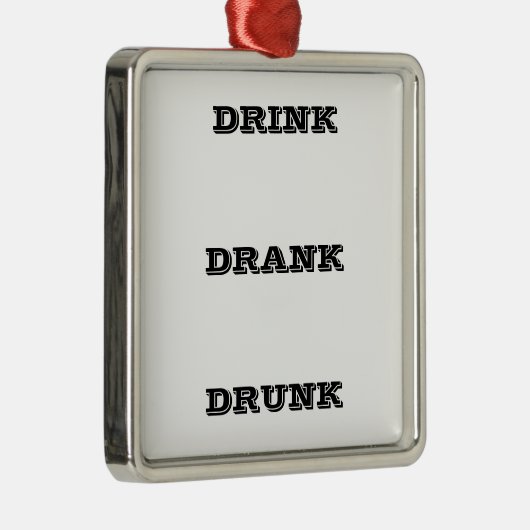 *DRINK DRINK DRINK* FUN ANYTIME ORNAMENT (Rechts)