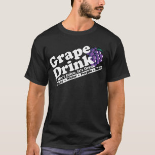Drink druiven t-shirt