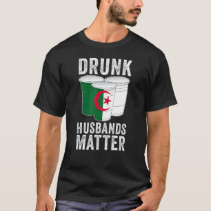 Drink echtgenoten Matter Algerije Drink van de Alg T-shirt