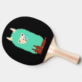 Drink Emoji Llama Tafeltennisbatje (Zijkant)