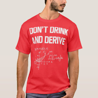 Drink en afleiden t-shirt