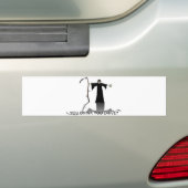 Drink en autorijdend bumpersticker (Op auto)
