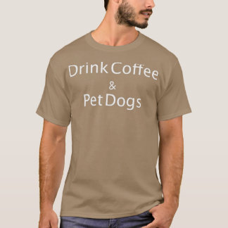 Drink- en kattenhonden t-shirt