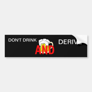 Drink en ontleed geen sticker
