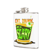 Drink eten en eng zijn heupfles (Links)