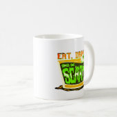 Drink eten en eng zijn koffiemok (Voorkant rechts)