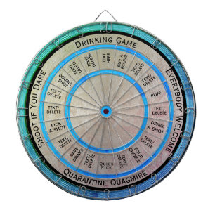 Drink game Quarantine Quagmire Regulation Dartbord