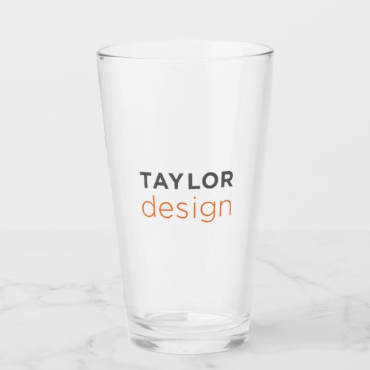 Drink glas (Voorkant)